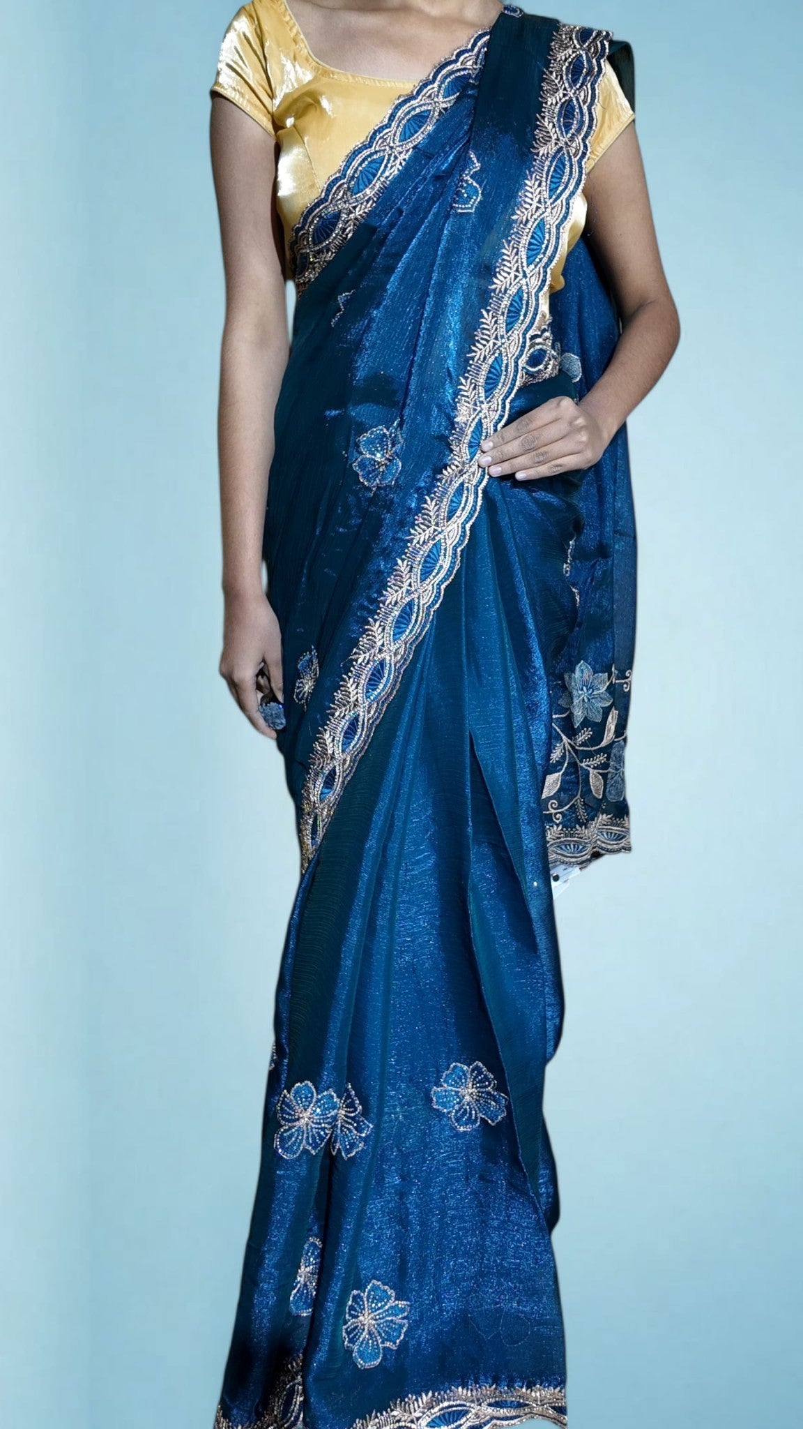 Sapphire Regal Opulent Elegance Saree
