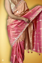 Blush Regal Opulent Graceful Saree