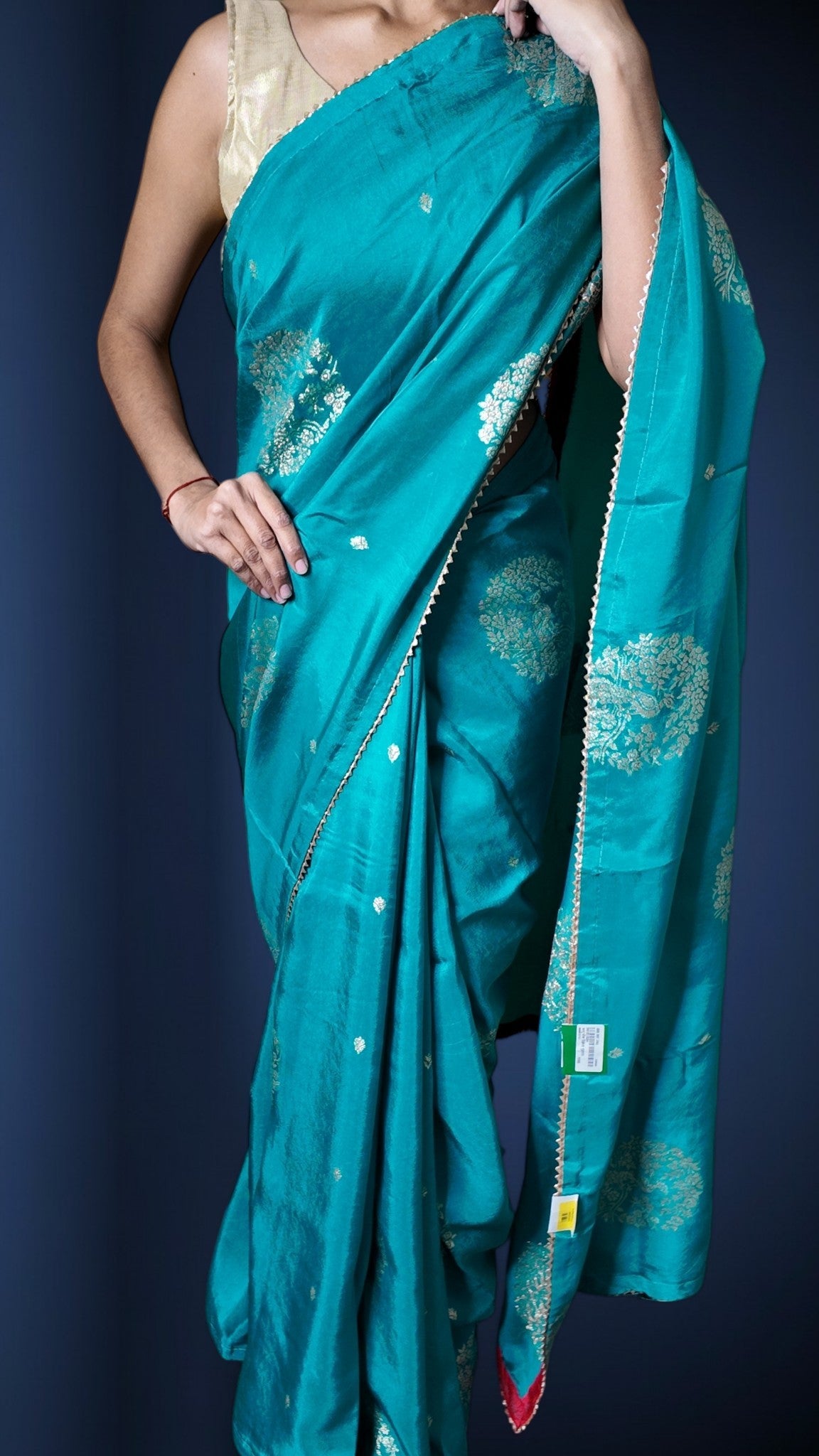 Jade Regal Timeless Elegance Saree