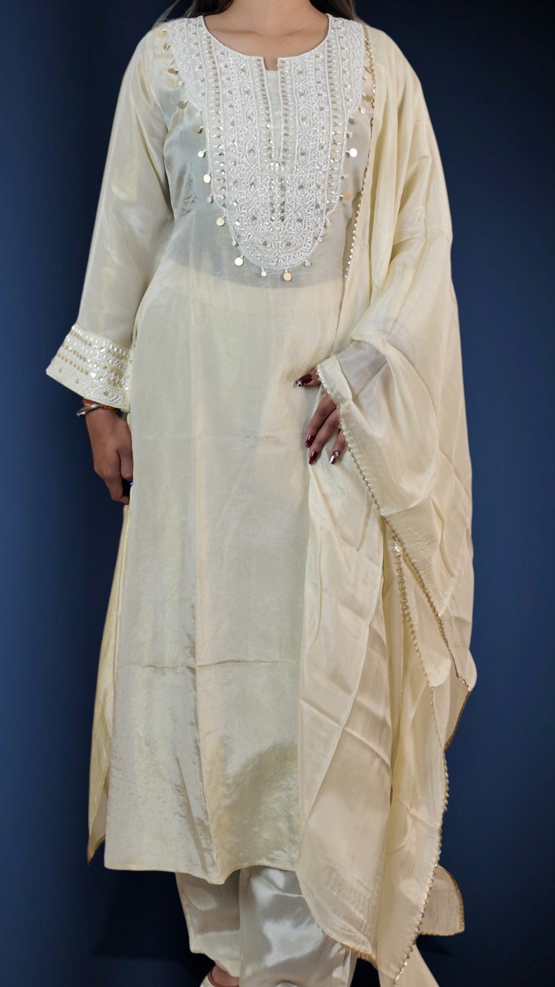 Ivory Regal Opulent Essence Suit