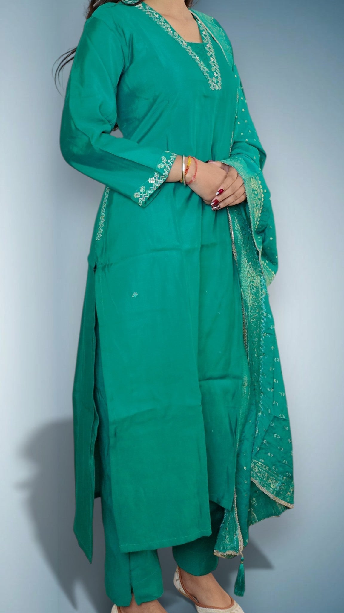 Jade Regal Timeless Elegance Suit