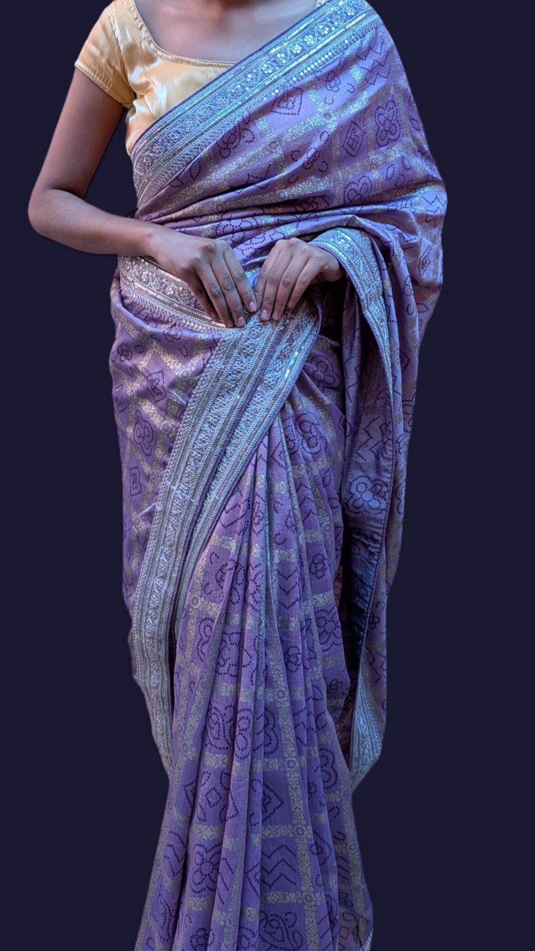 Orchid Regal Opulent Essence Saree