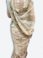 Champagne Timeless Regal Couture Saree