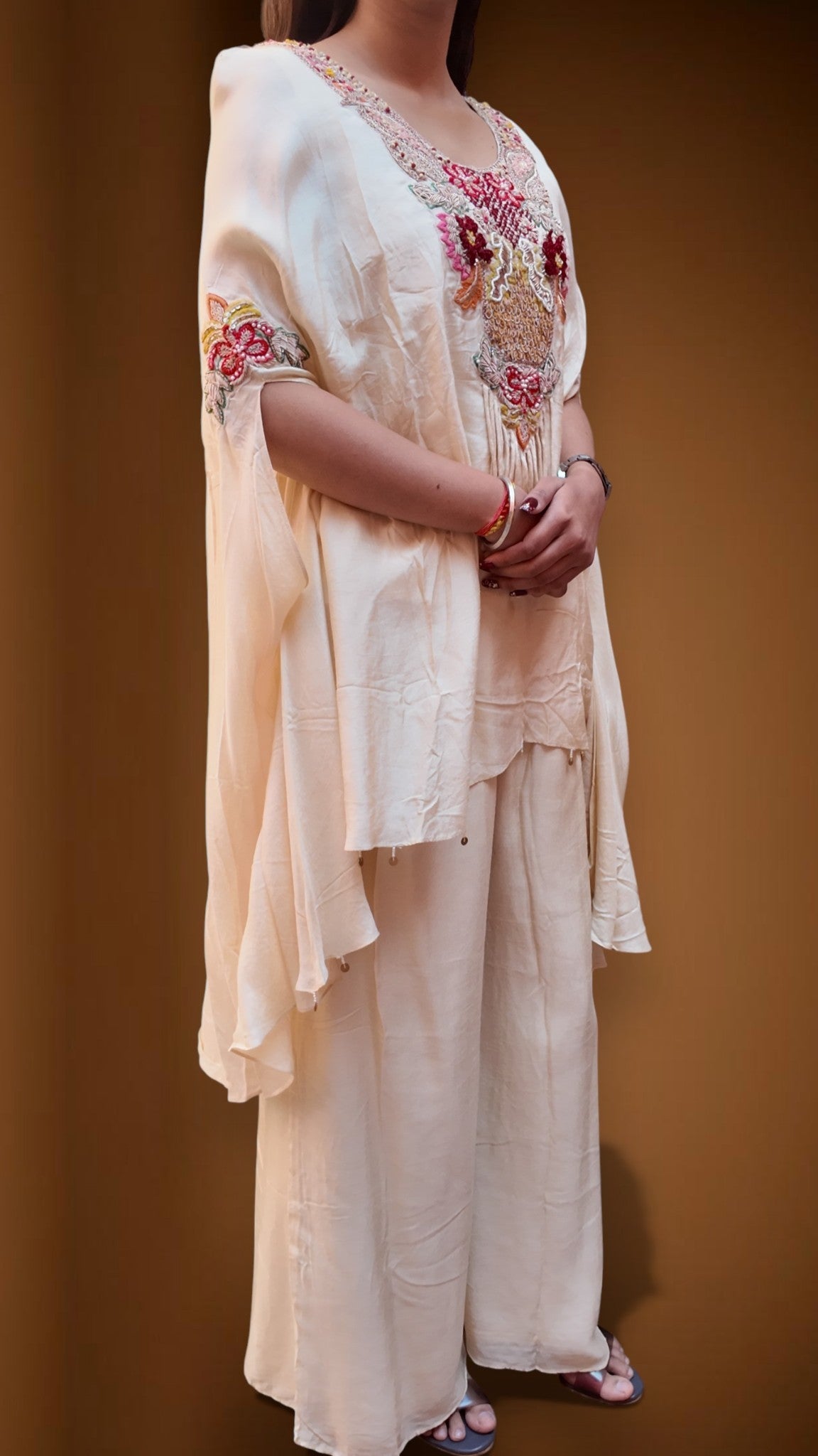 Ivory Majestic Couture Bloom Suit