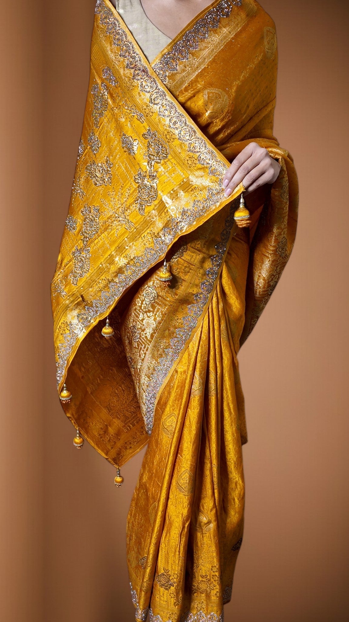 Gilded Regal Heritage Luxe Saree