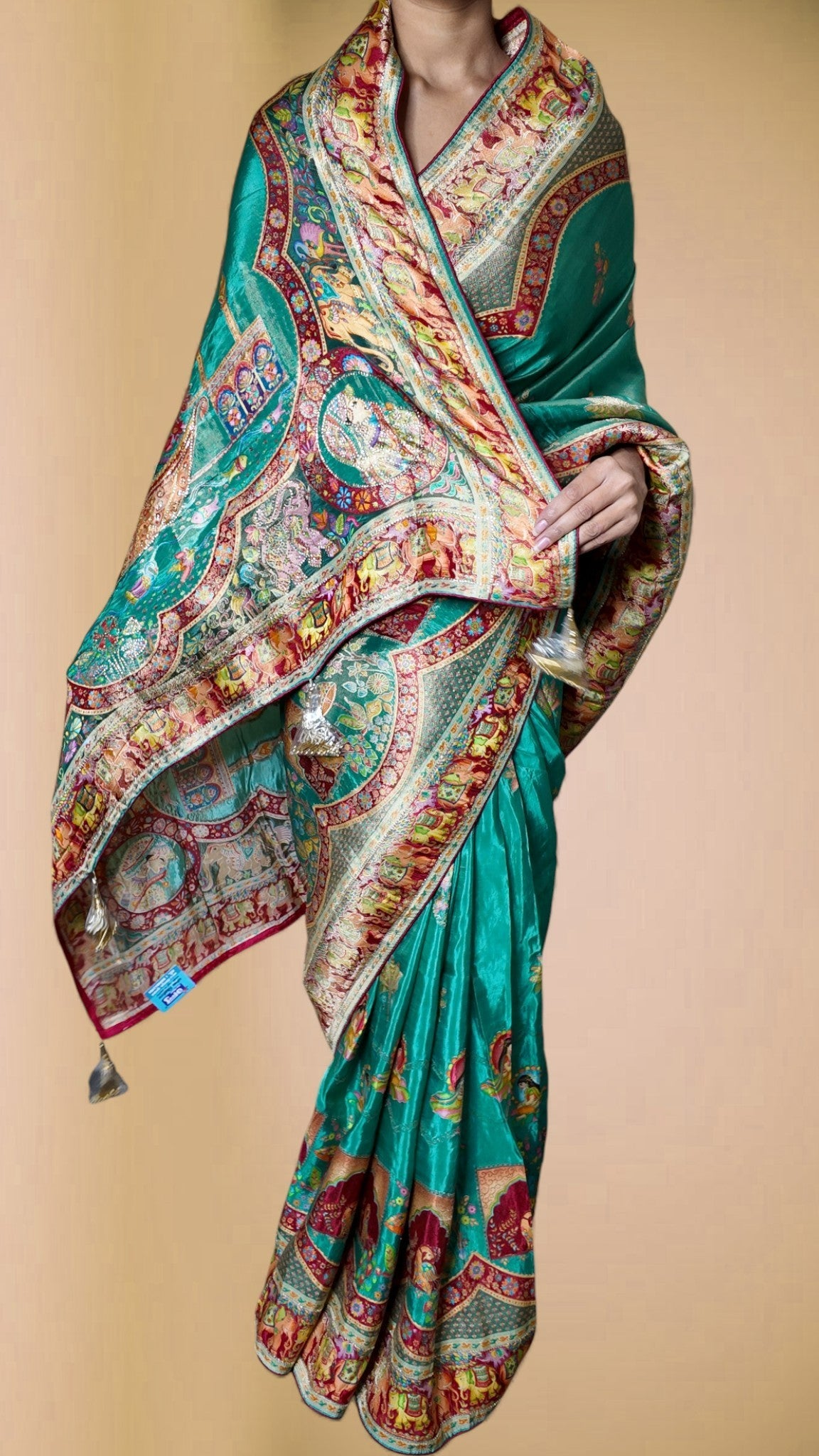 Jade Regal Heritage Luxe Saree