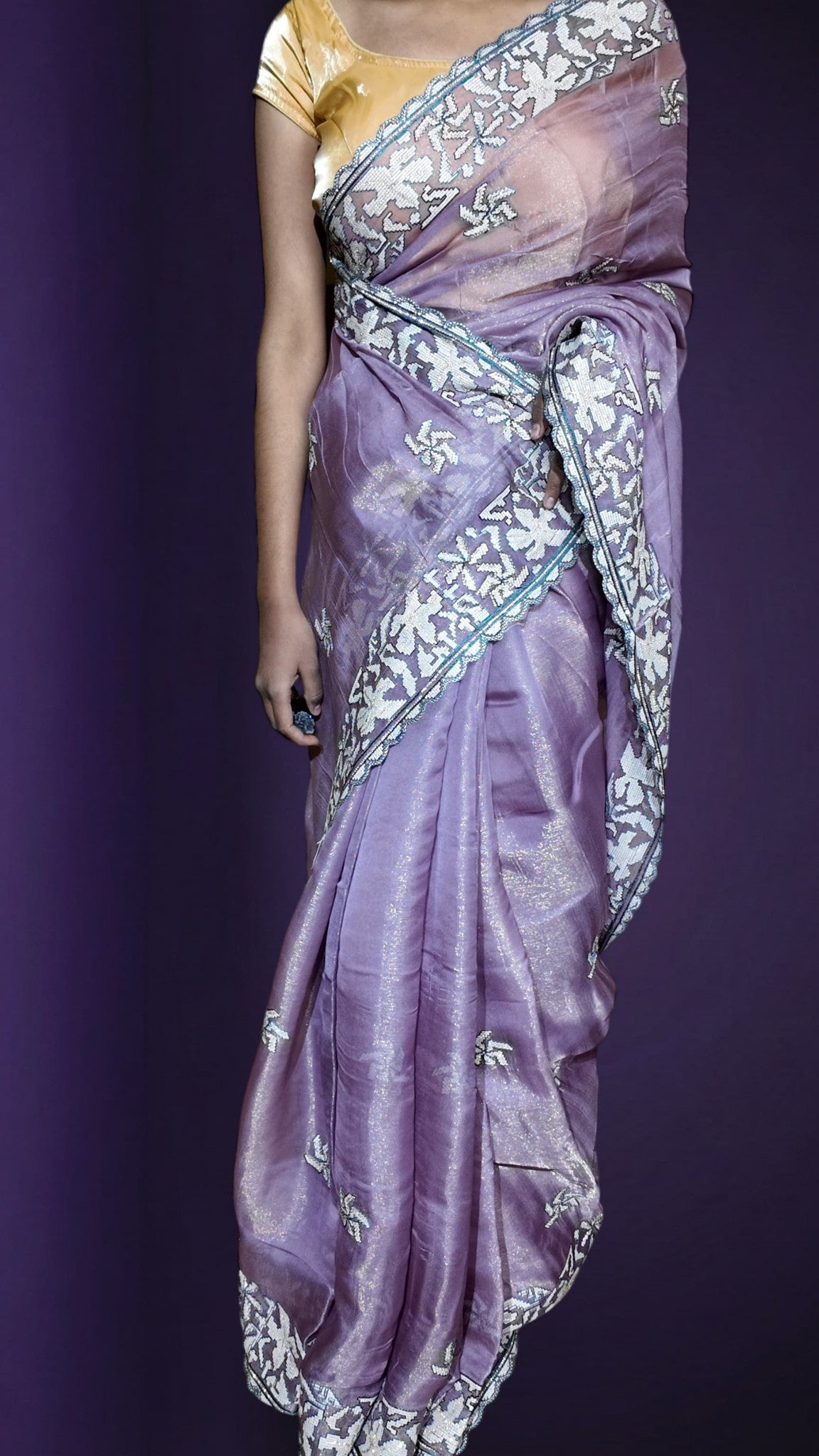Orchid Radiant Heritage Luxe Saree