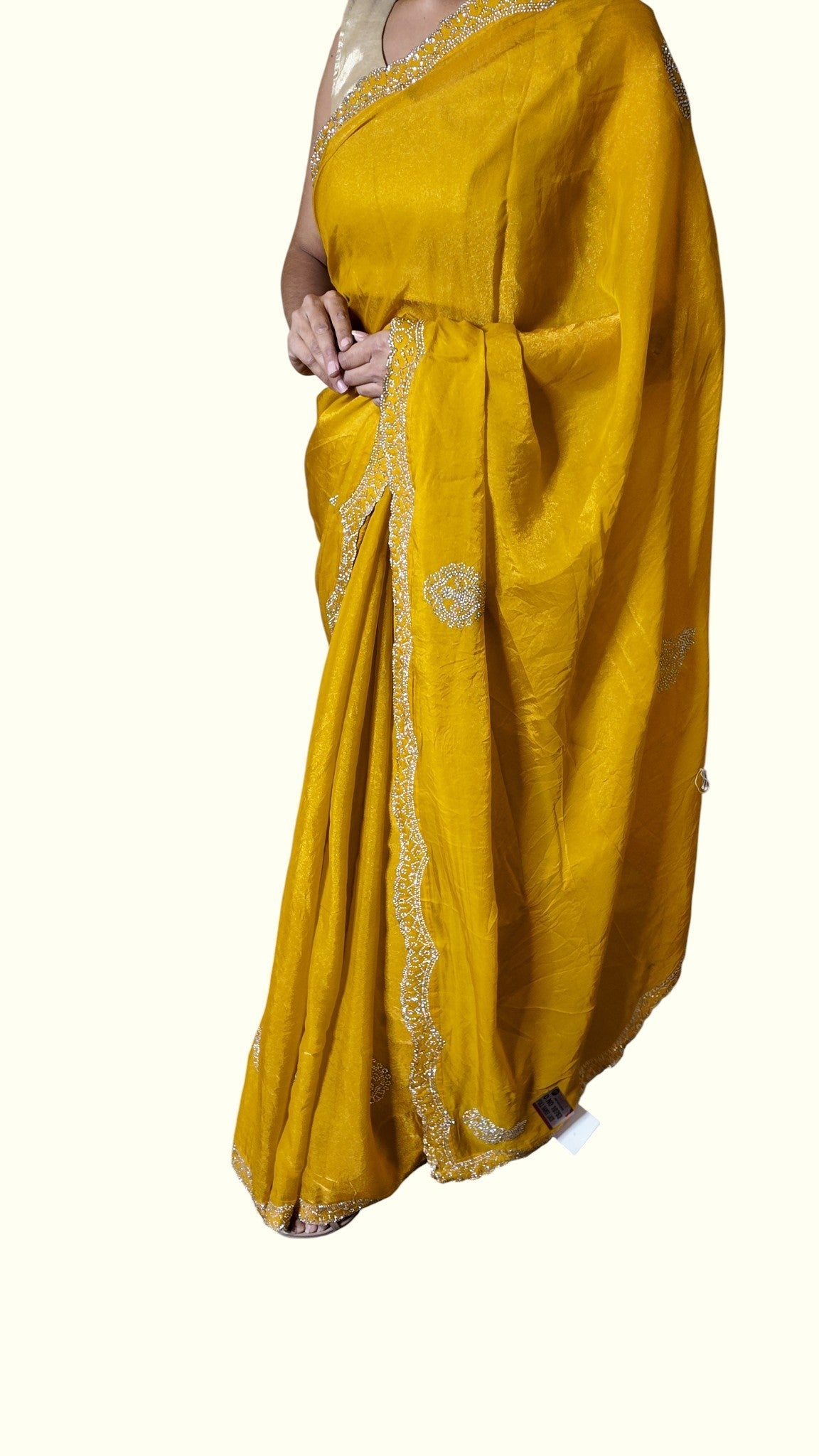 Saffron Regal Exquisite Elegance Saree