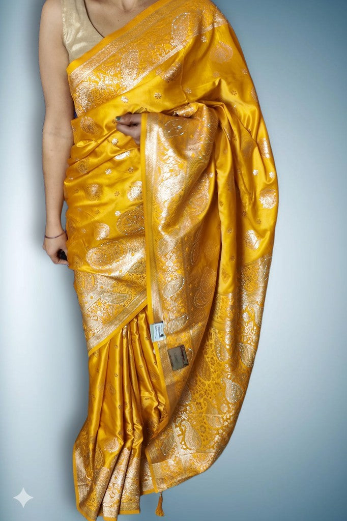 Saffron Royal Opulent Heritage Saree