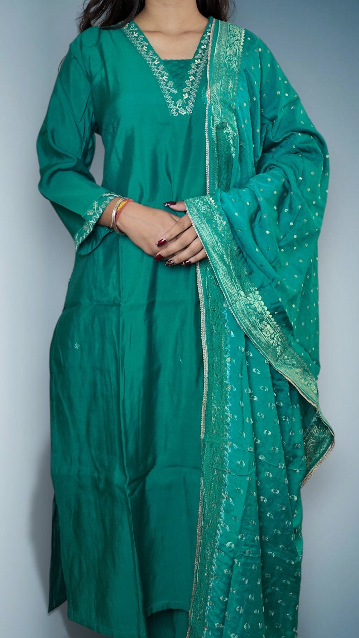 Jade Regal Timeless Elegance Suit