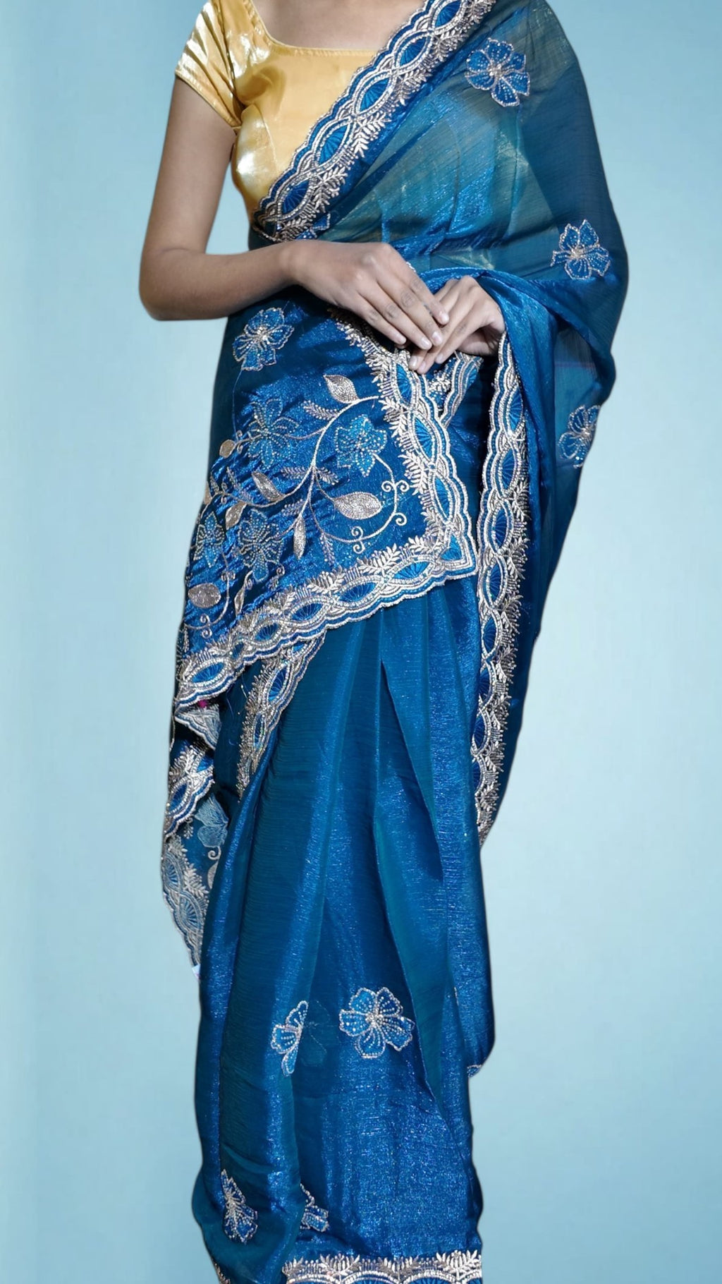 Sapphire Regal Opulent Elegance Saree