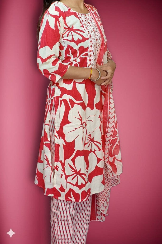 Crimson Regal Timeless Elegance Suit