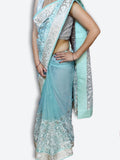 Azure Regal Timeless Elegance Saree