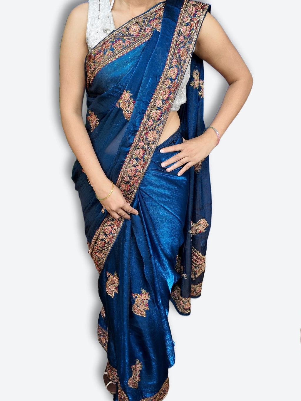 Crimson Regal Exquisite Heritage Saree