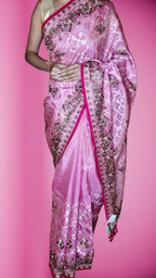 Blush Regal Opulent Couture Saree