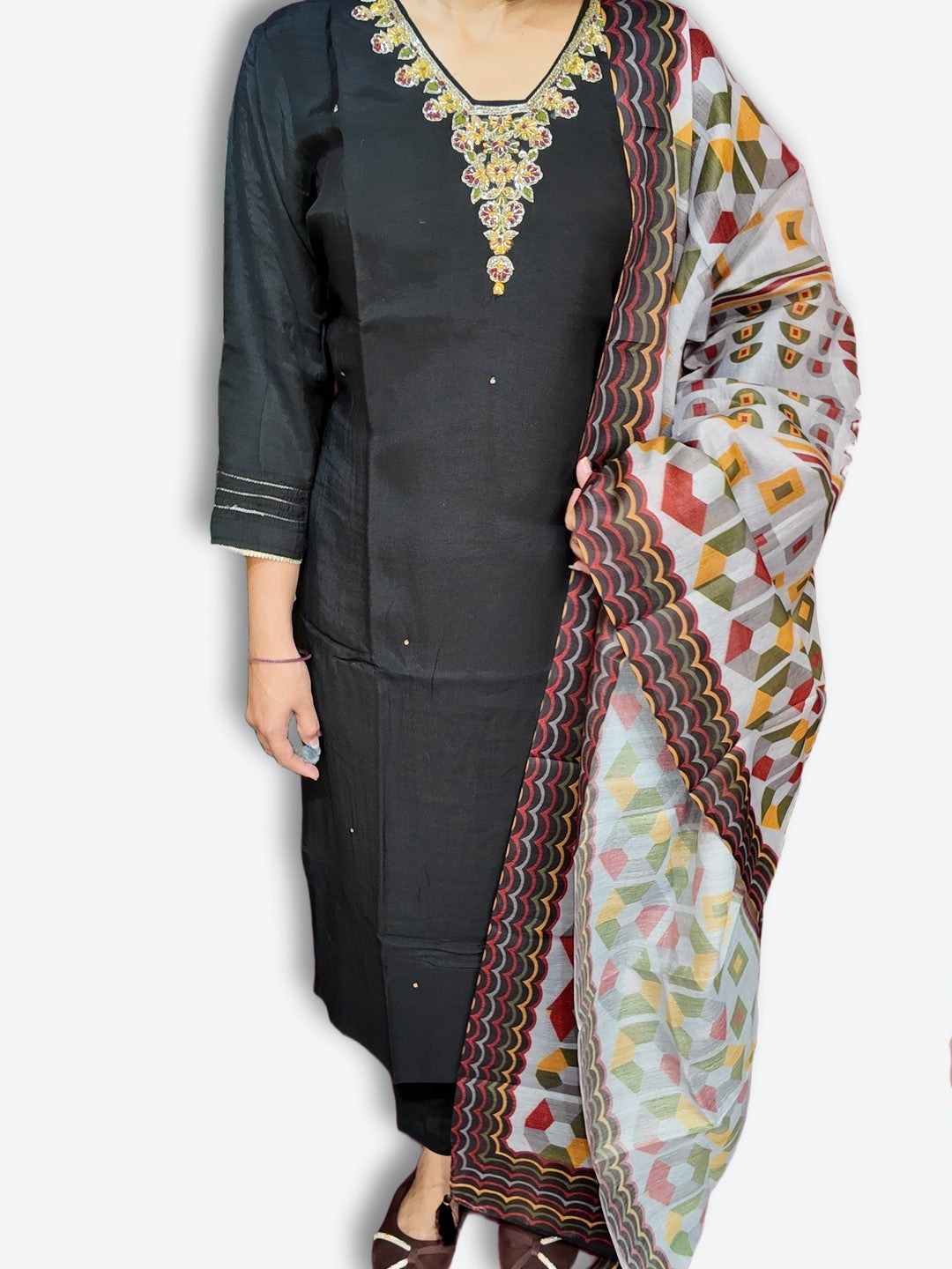 Onyx Regal Elegance Couture Suit