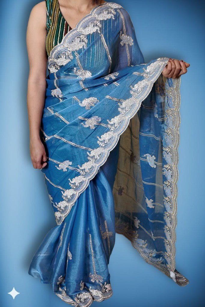 Sapphire Regal Exquisite Heritage Saree