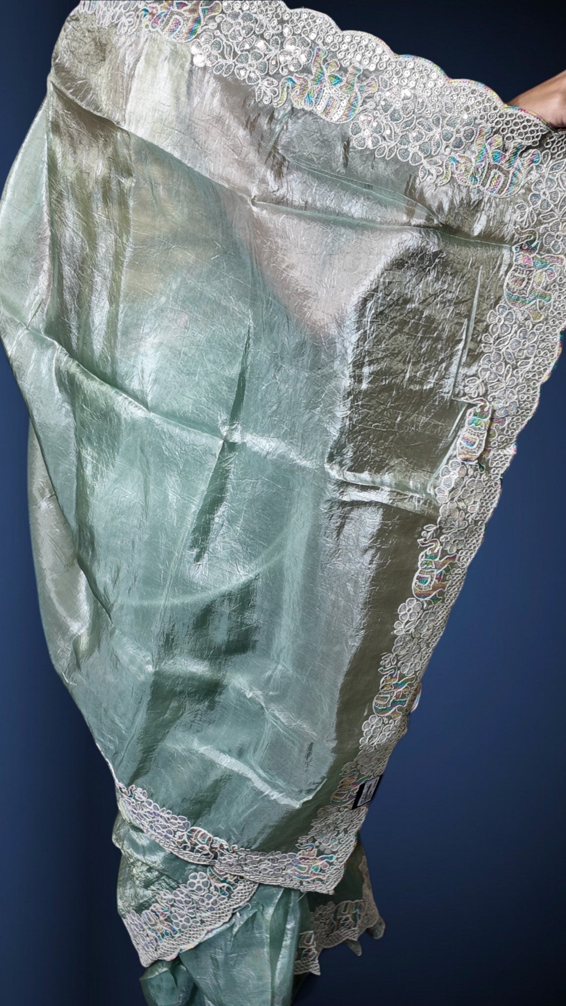 Blush Ethereal Graceful Couture Saree