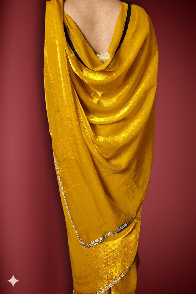 Saffron Regal Radiant Elegance Saree