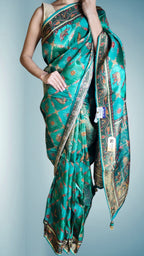 Emerald Regal Heritage Luxe Saree