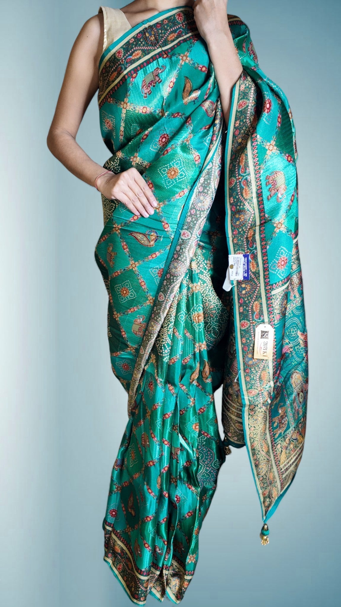 Emerald Regal Heritage Luxe Saree