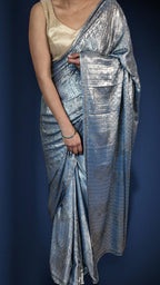 Azure Regal Timeless Elegance Saree