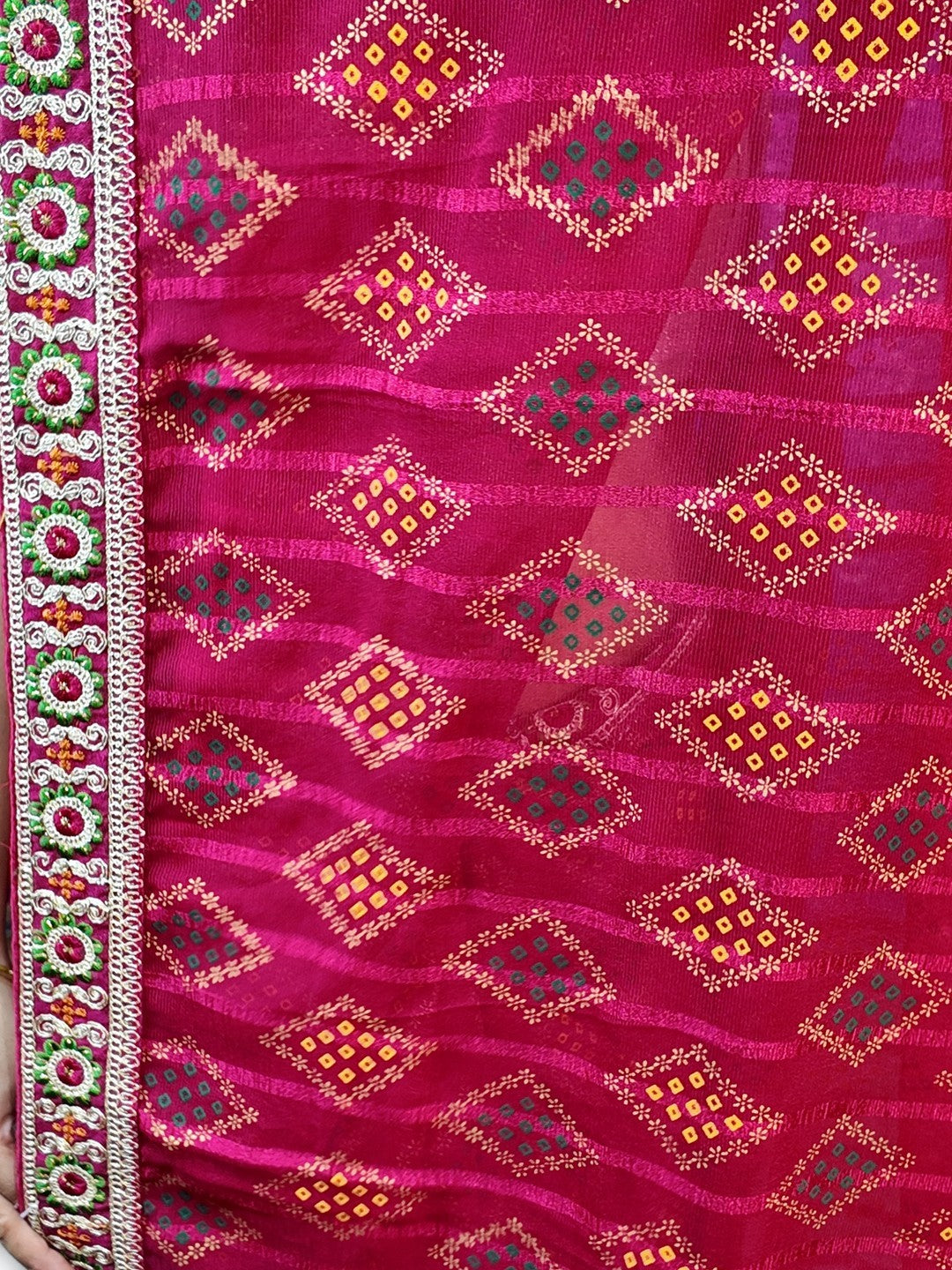 Fuchsia Regal Heritage Luxe Saree