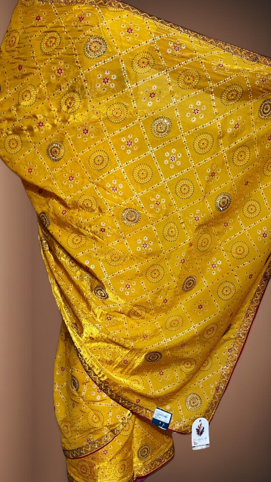 Saffron Regal Opulent Heritage Saree