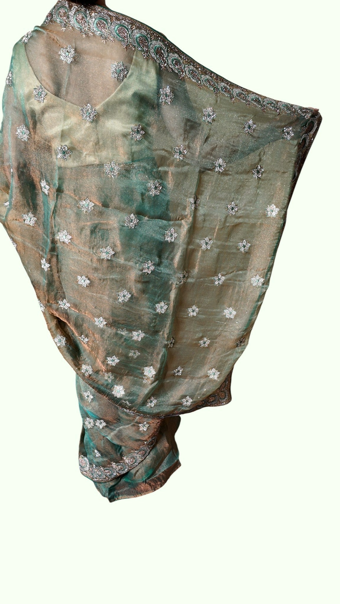 Jade Majestic Heritage Luxe Saree