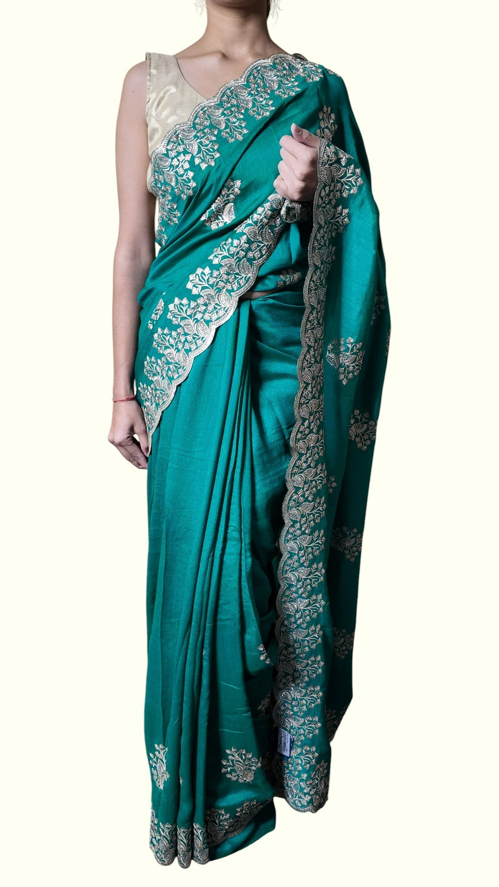 Emerald Regal Exquisite Heritage Saree