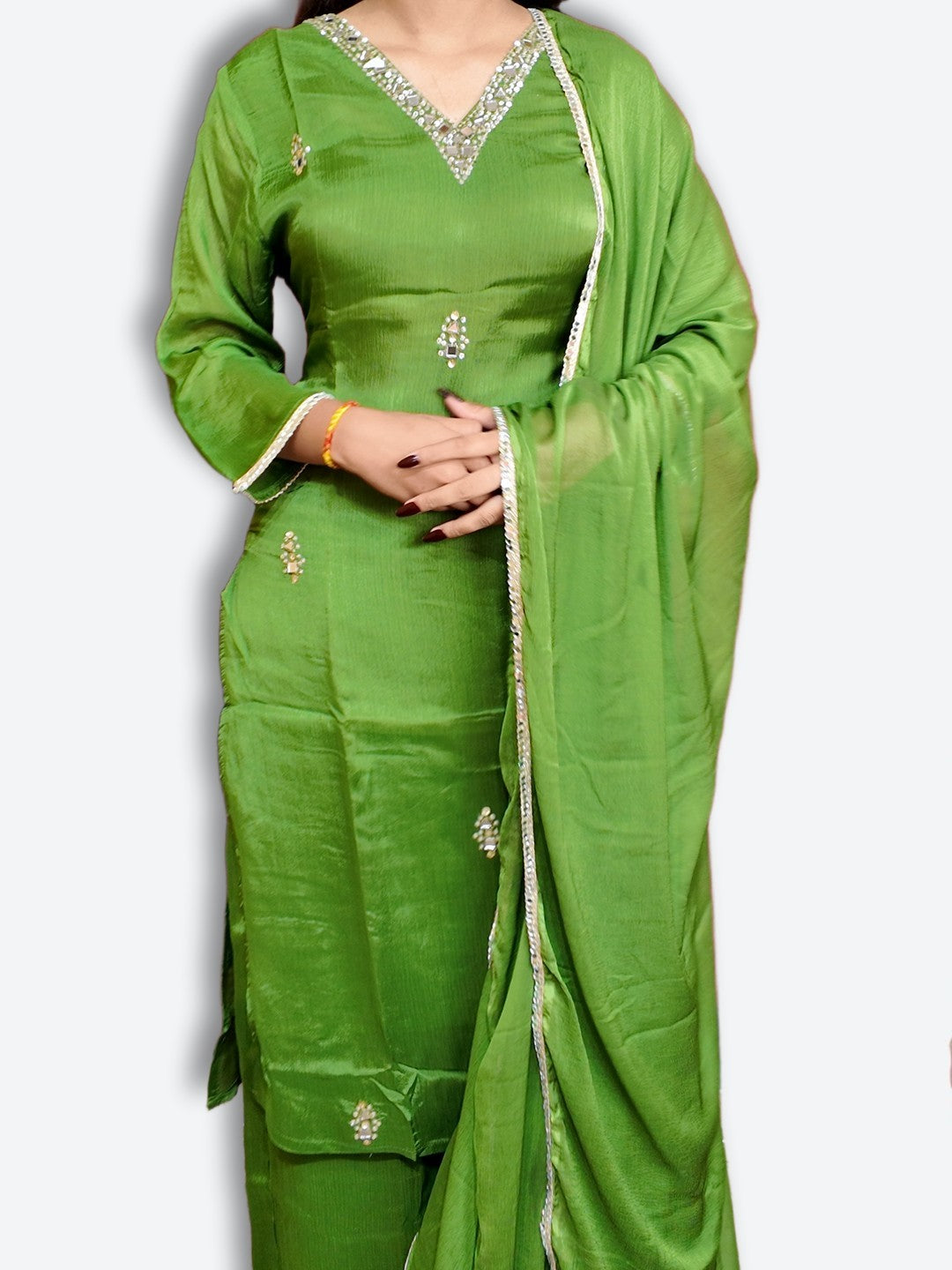 Emerald Regal Opulent Graceful Suit