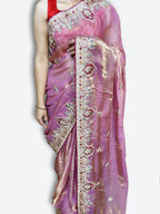 Orchid Regal Opulent Couture Saree