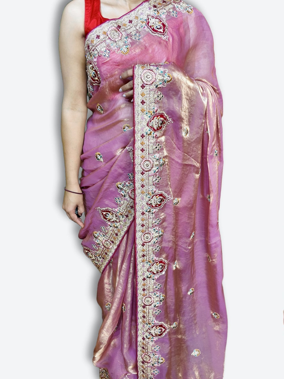 Orchid Regal Opulent Couture Saree