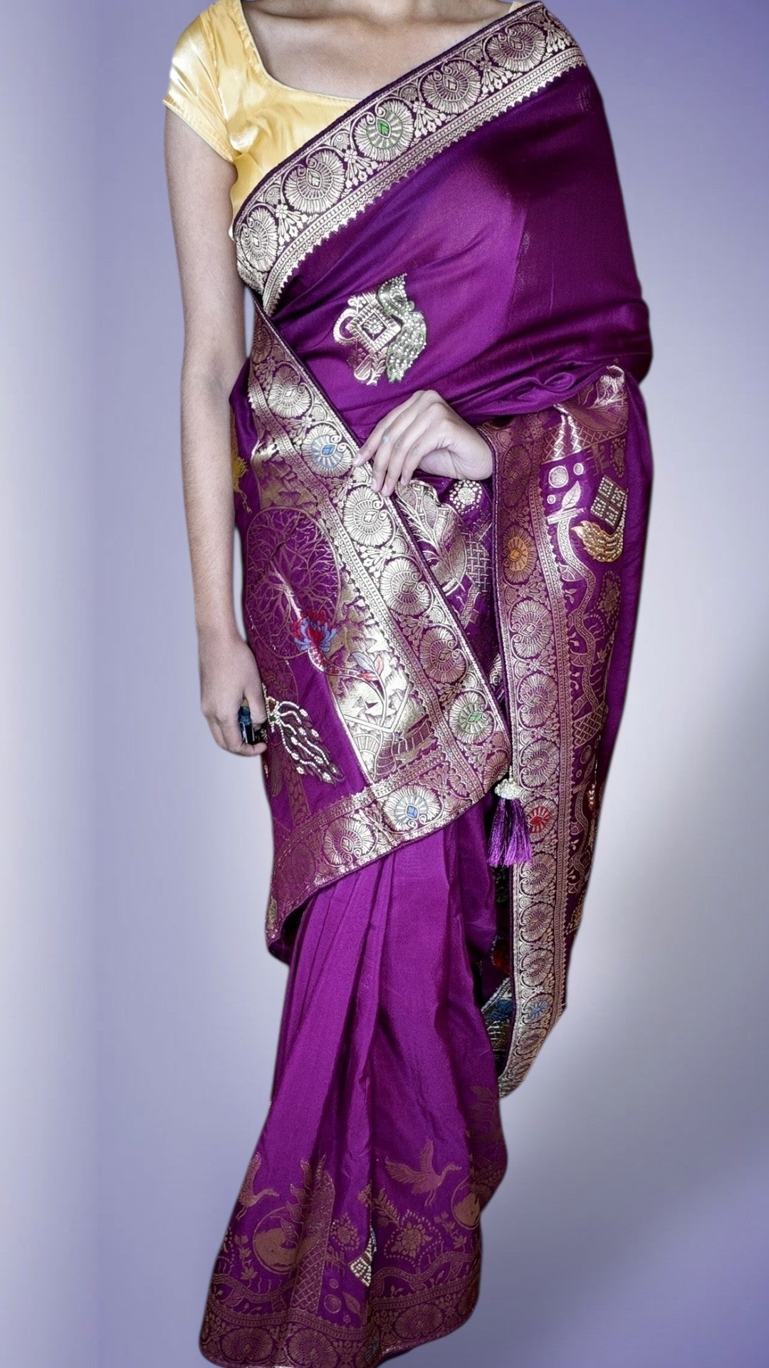 Orchid Regal Heritage Luxe Saree