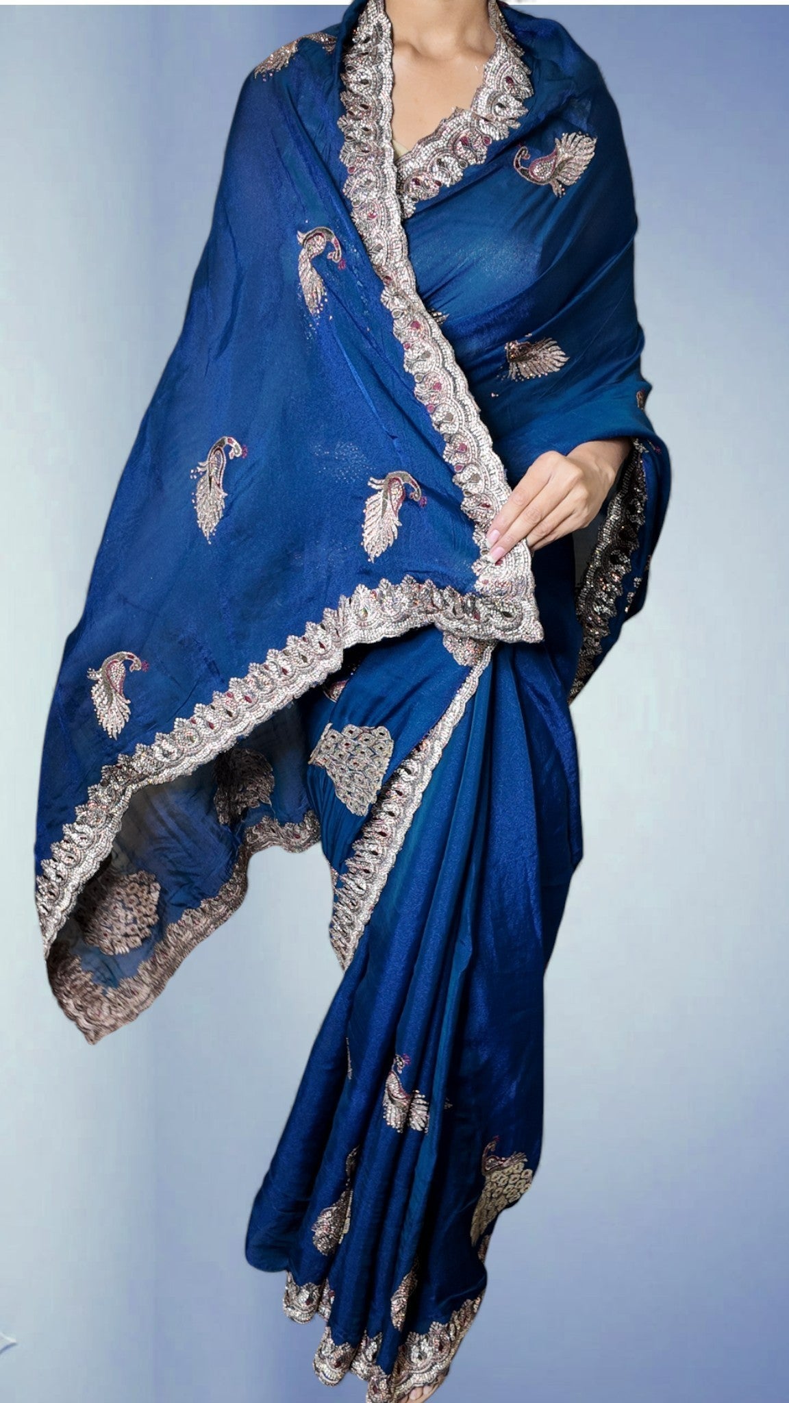 Sapphire Regal Opulent Heritage Saree