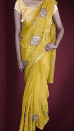 Saffron Regal Exquisite Glamour Saree