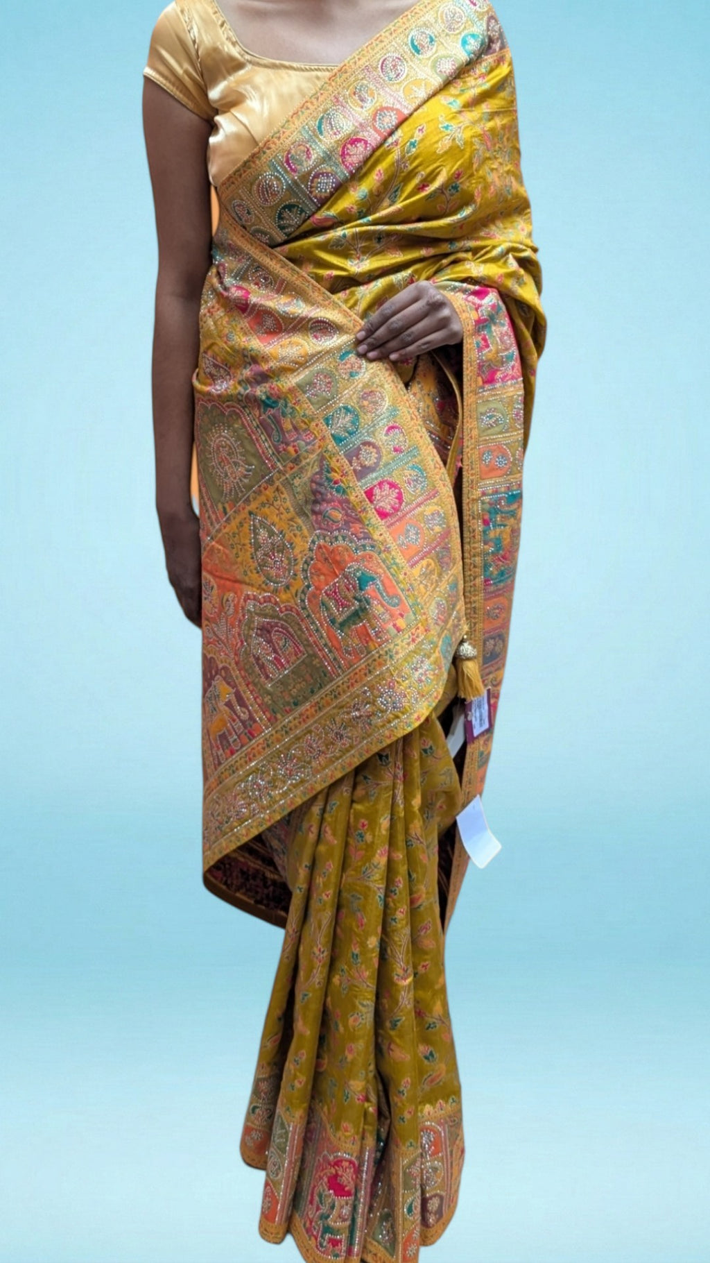 Saffron Regal Heritage Luxe Saree