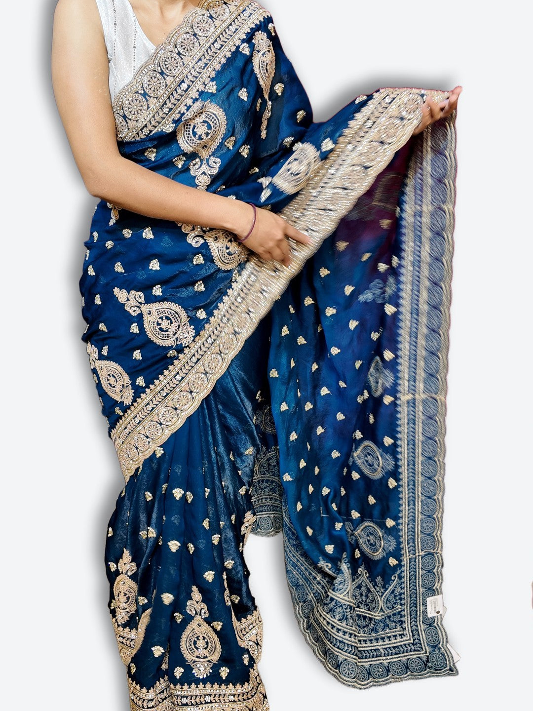 Saffron Regal Exquisite Heritage Saree