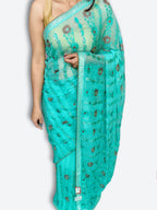 Azure Ethereal Regal Charm Saree