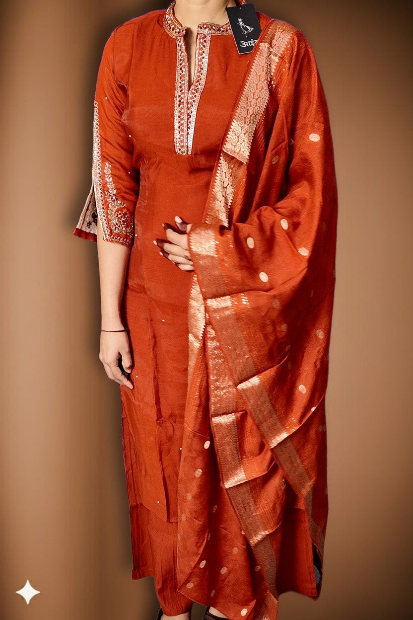 Copper Regal Opulent Heritage Suit
