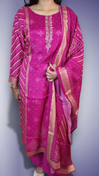 Fuchsia Regal Opulent Charm Suit
