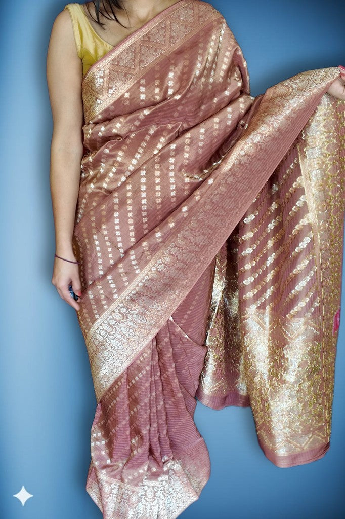 Rose Regal Heritage Luxe Saree