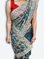 Jade Regal Opulent Elegance Saree