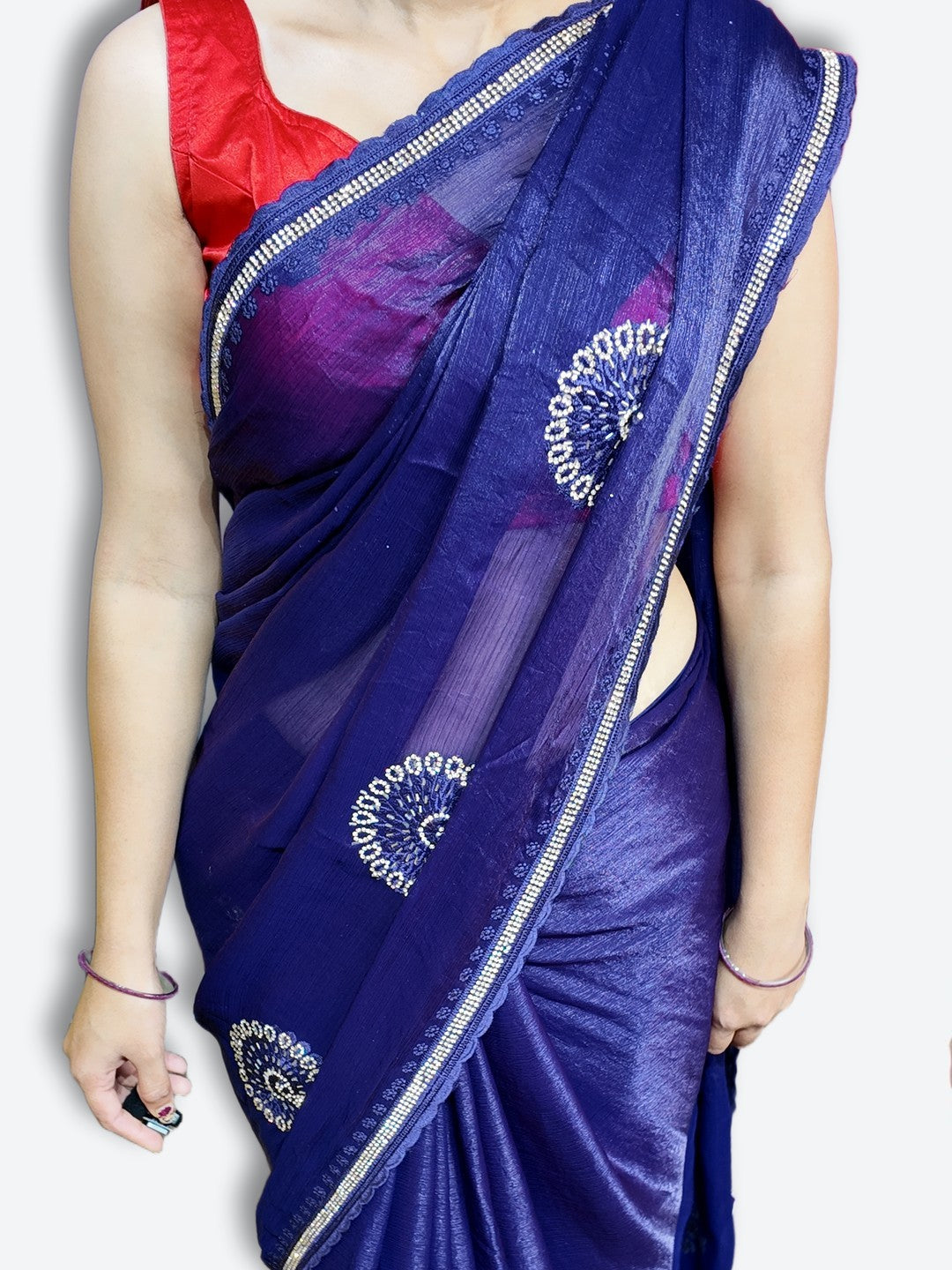 Sapphire Regal Radiant Elegance Saree