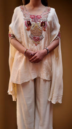 Ivory Majestic Couture Bloom Suit