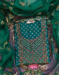 Emerald Regal Exquisite Festive Suit