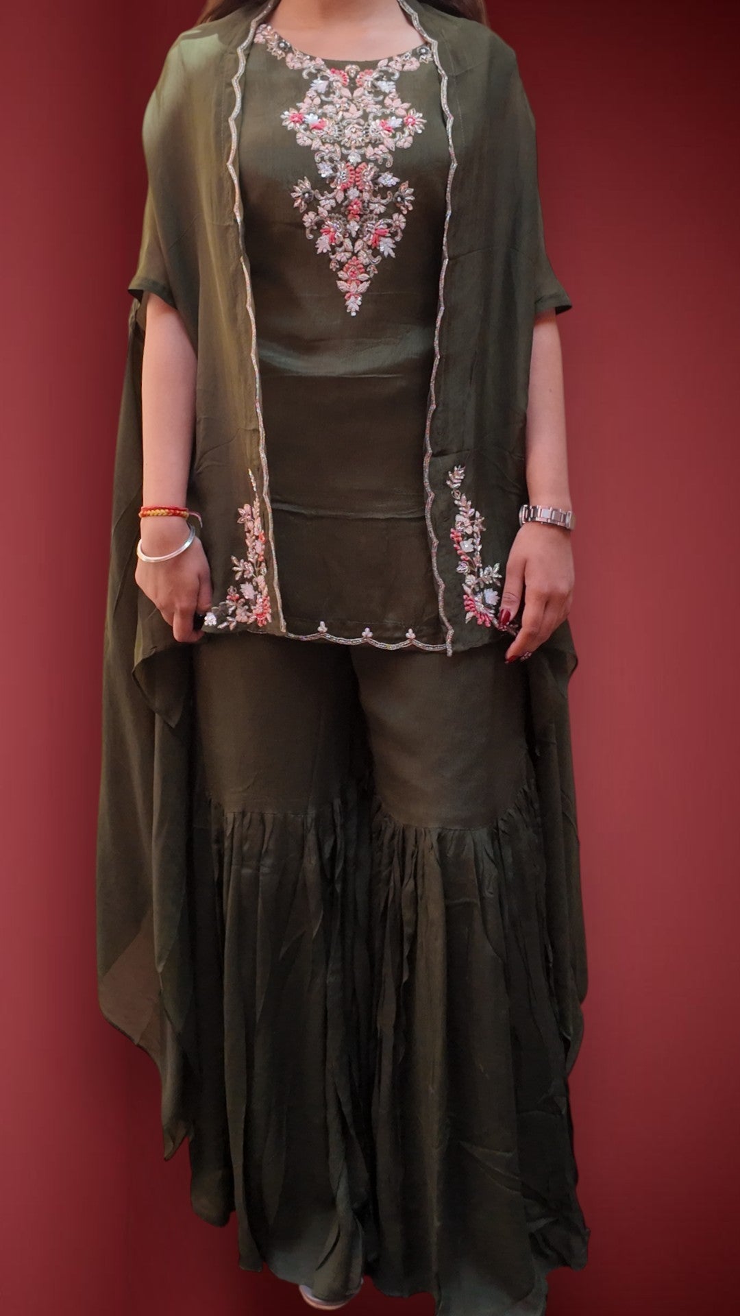 Emerald Regal Couture Charm Suit