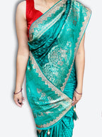 Emerald Regal Opulent Heritage Saree