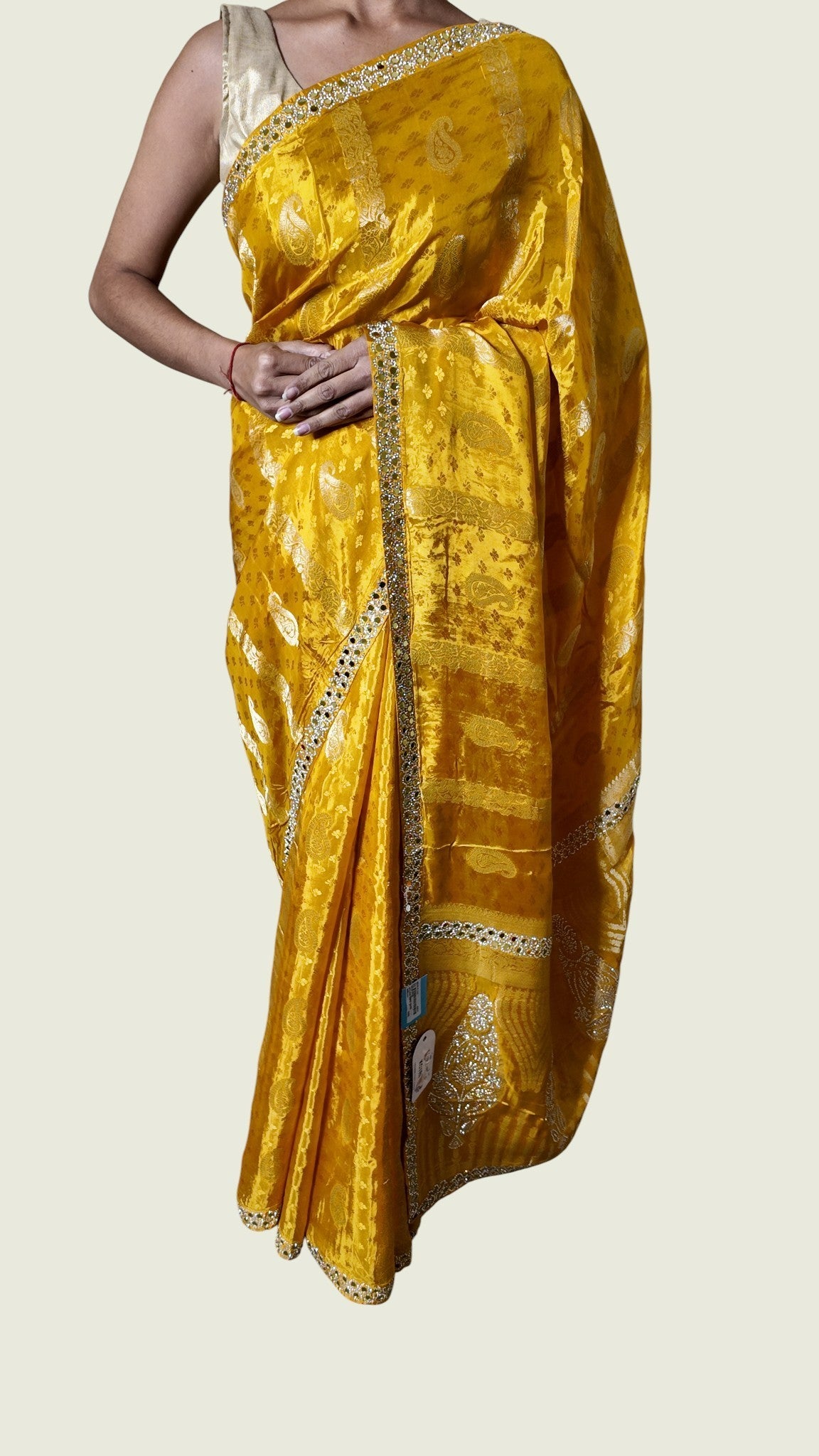 Saffron Regal Opulent Heritage Saree