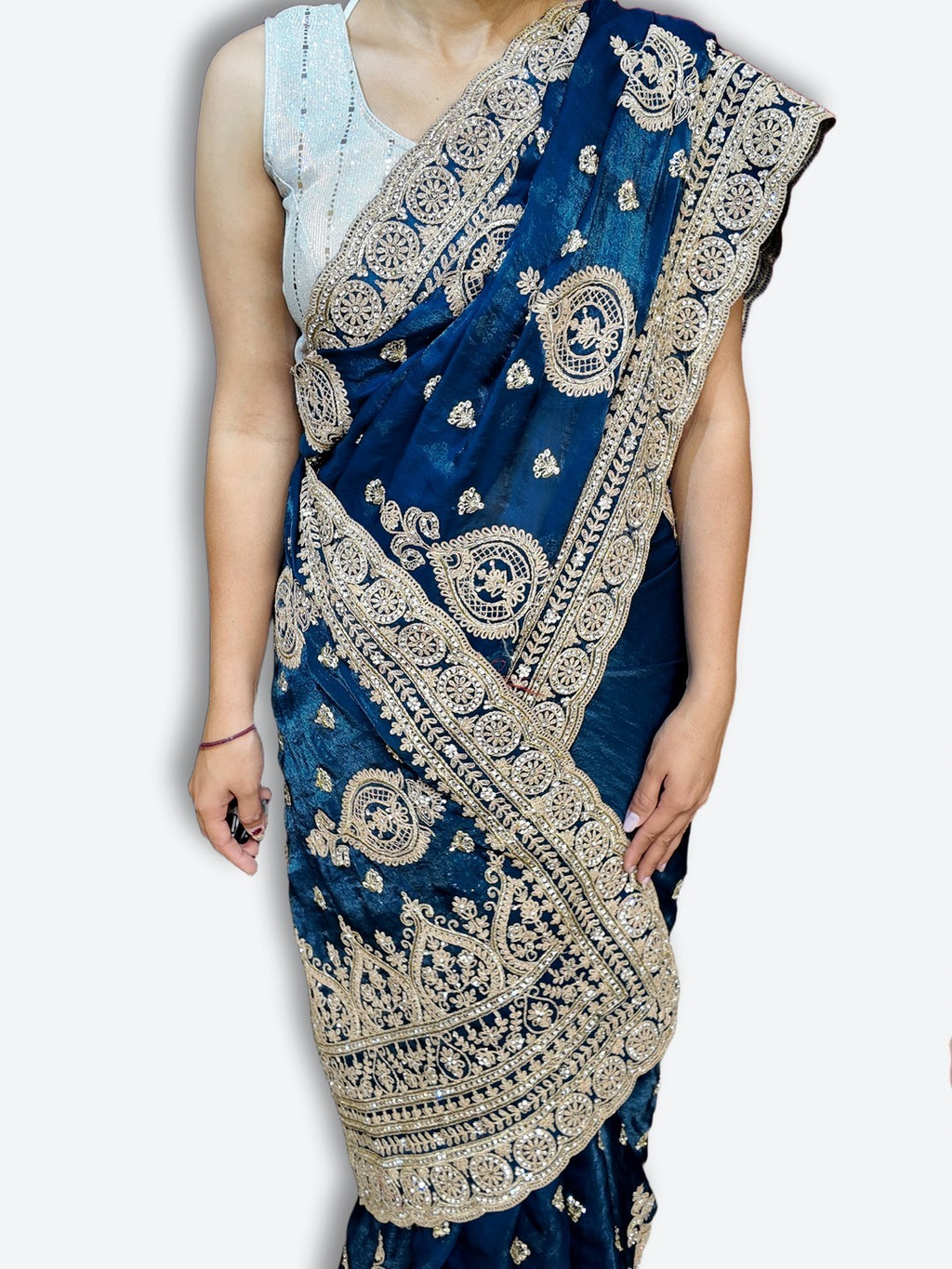 Saffron Regal Exquisite Heritage Saree